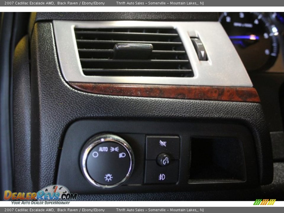 2007 Cadillac Escalade AWD Black Raven / Ebony/Ebony Photo #21