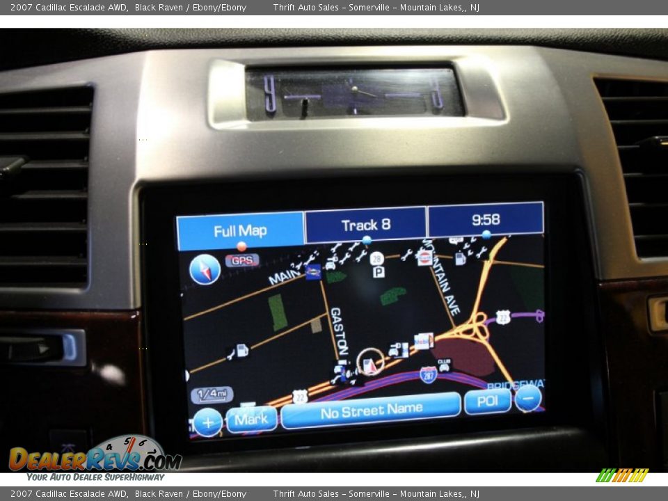 2007 Cadillac Escalade AWD Black Raven / Ebony/Ebony Photo #22