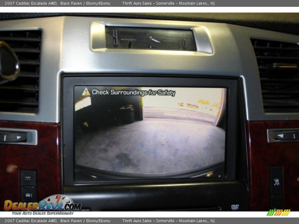 2007 Cadillac Escalade AWD Black Raven / Ebony/Ebony Photo #23