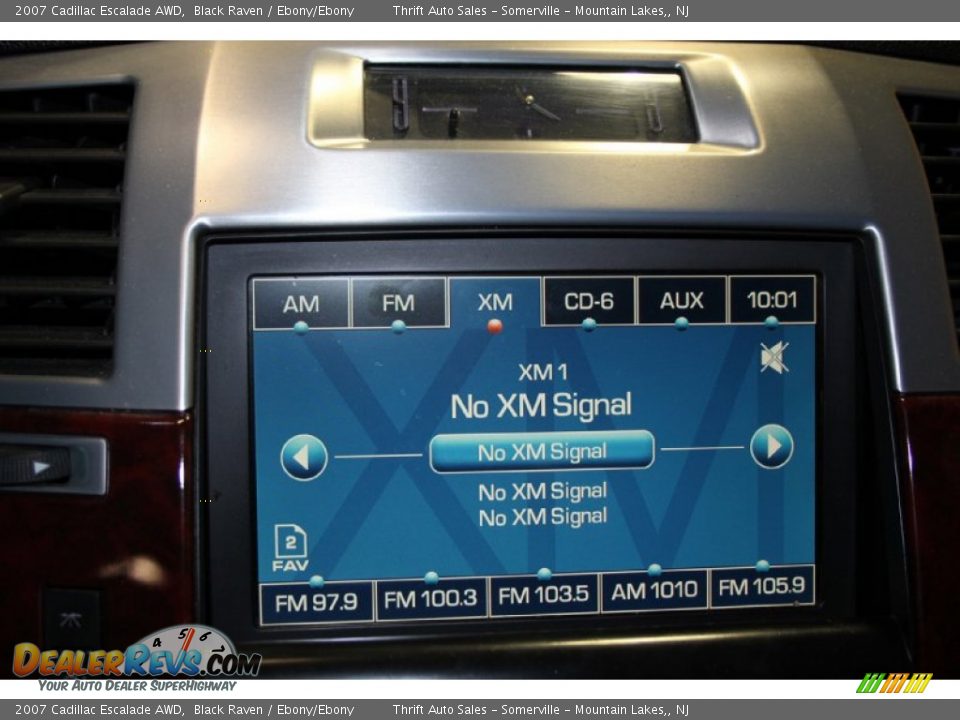 2007 Cadillac Escalade AWD Black Raven / Ebony/Ebony Photo #25