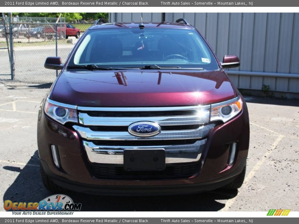 2011 Ford Edge Limited AWD Bordeaux Reserve Red Metallic / Charcoal Black Photo #8