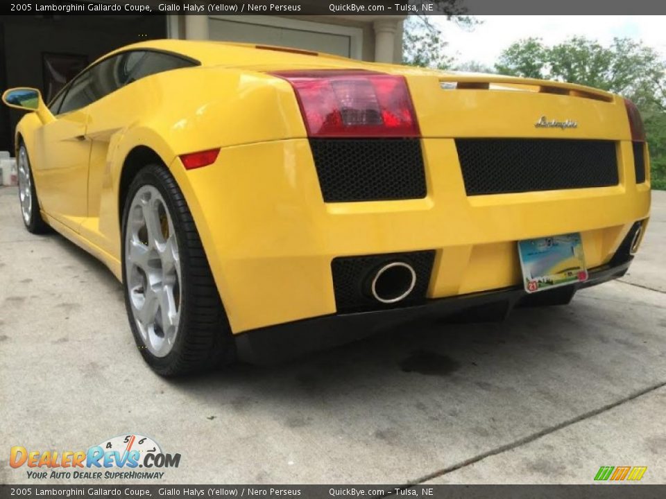 2005 Lamborghini Gallardo Coupe Giallo Halys (Yellow) / Nero Perseus Photo #7