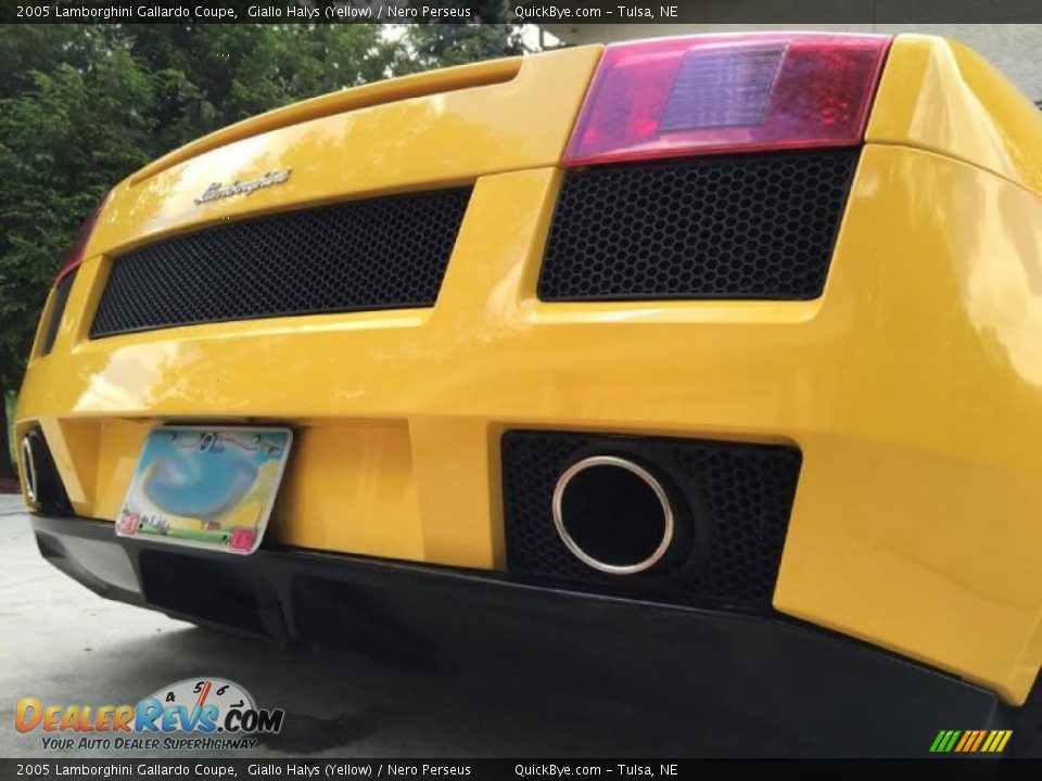 2005 Lamborghini Gallardo Coupe Giallo Halys (Yellow) / Nero Perseus Photo #9