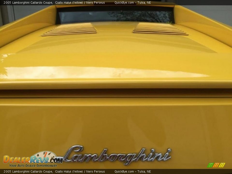 2005 Lamborghini Gallardo Coupe Giallo Halys (Yellow) / Nero Perseus Photo #11