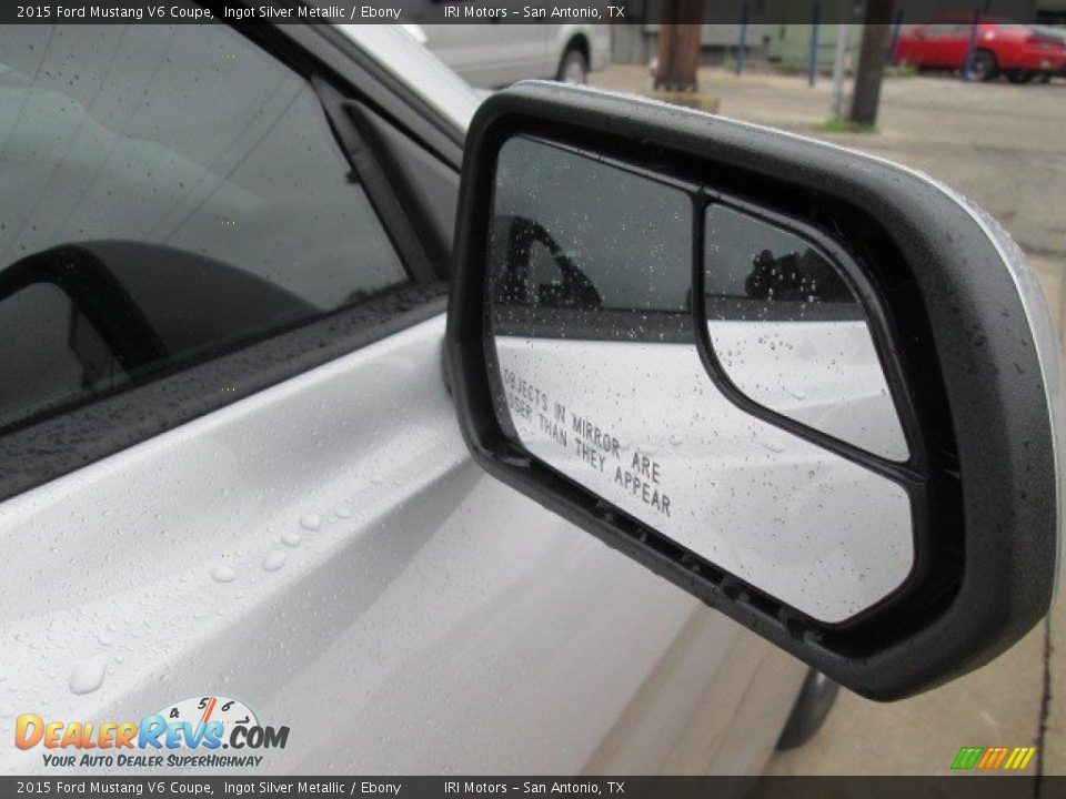 2015 Ford Mustang V6 Coupe Ingot Silver Metallic / Ebony Photo #7
