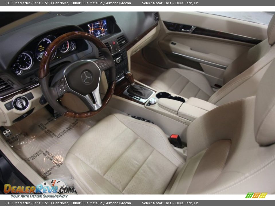 Almond/Mocha Interior - 2012 Mercedes-Benz E 550 Cabriolet Photo #9