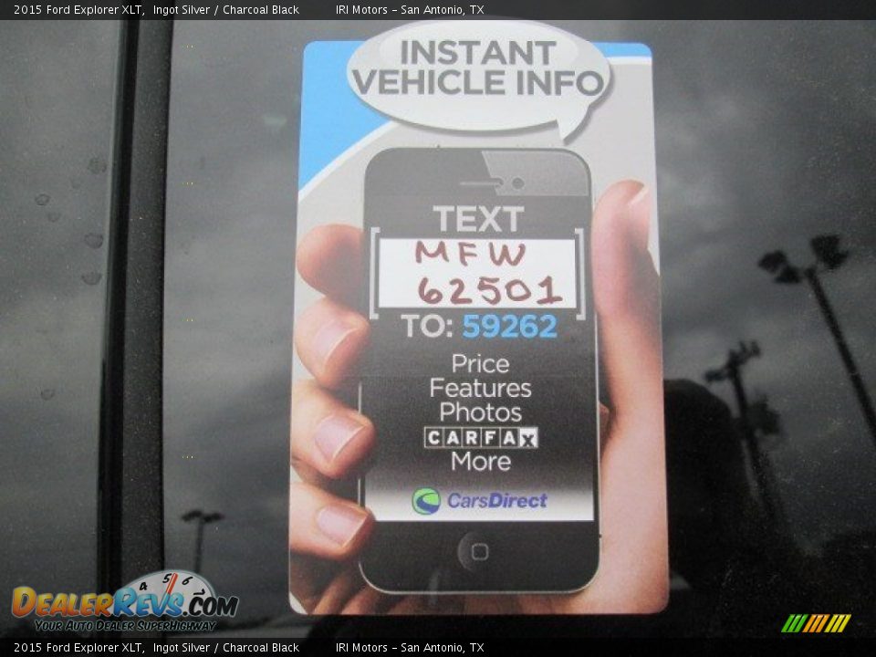 Dealer Info of 2015 Ford Explorer XLT Photo #1