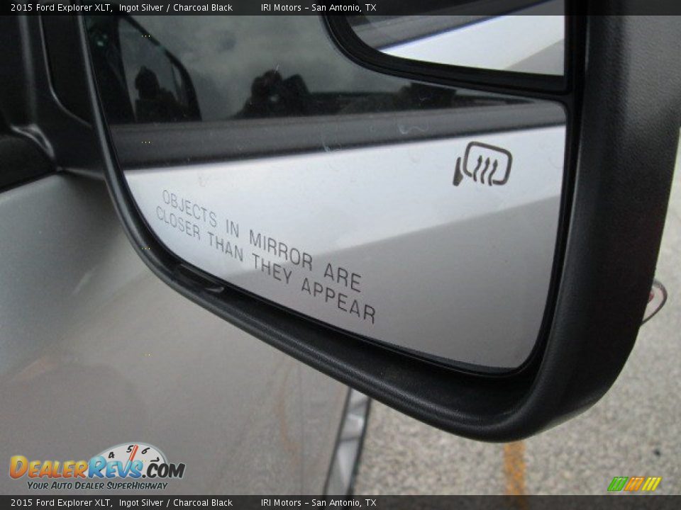 2015 Ford Explorer XLT Ingot Silver / Charcoal Black Photo #9