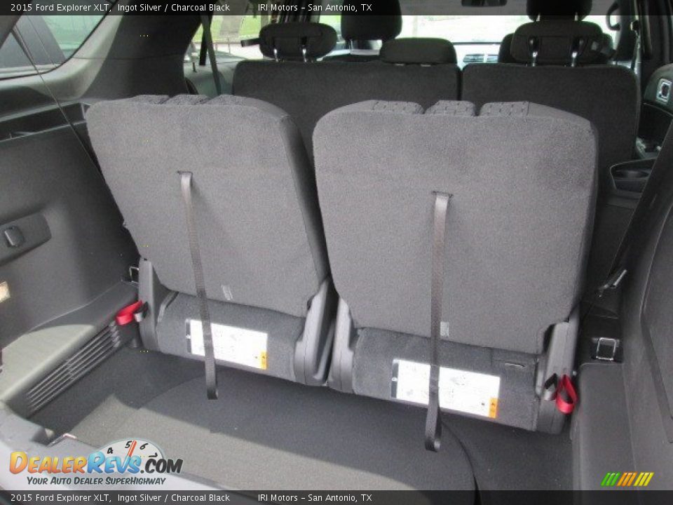 2015 Ford Explorer XLT Ingot Silver / Charcoal Black Photo #20