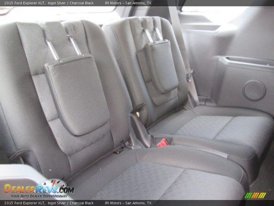 2015 Ford Explorer XLT Ingot Silver / Charcoal Black Photo #21