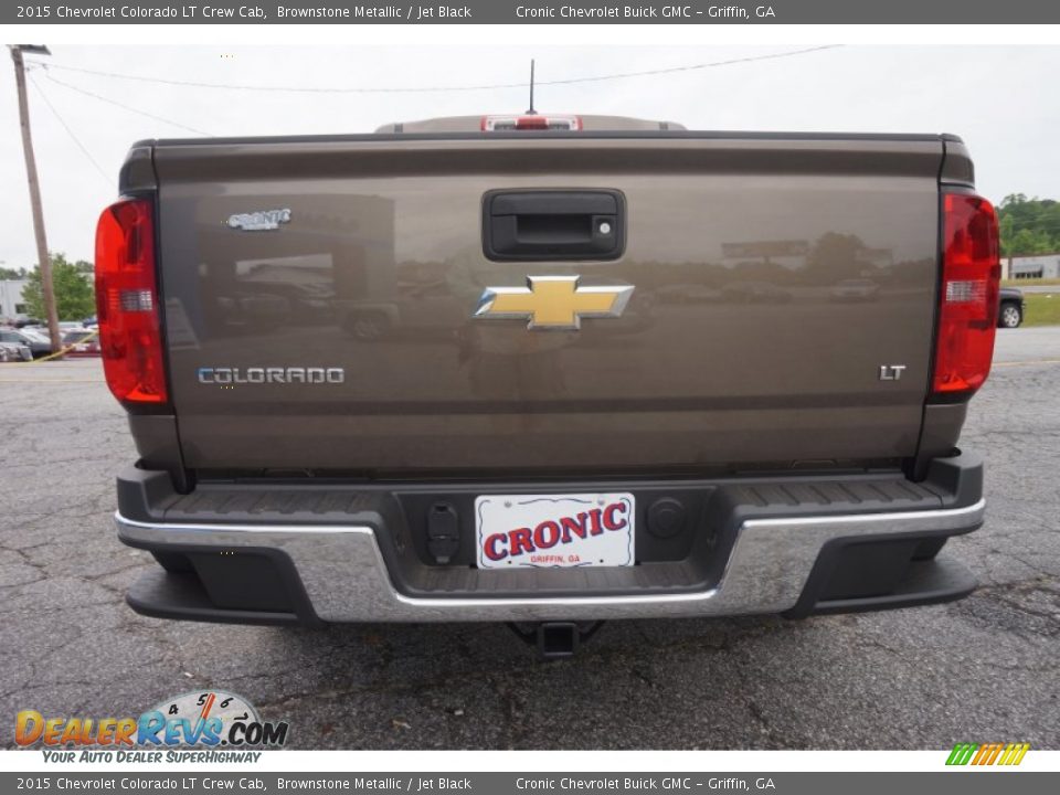 2015 Chevrolet Colorado LT Crew Cab Brownstone Metallic / Jet Black Photo #6