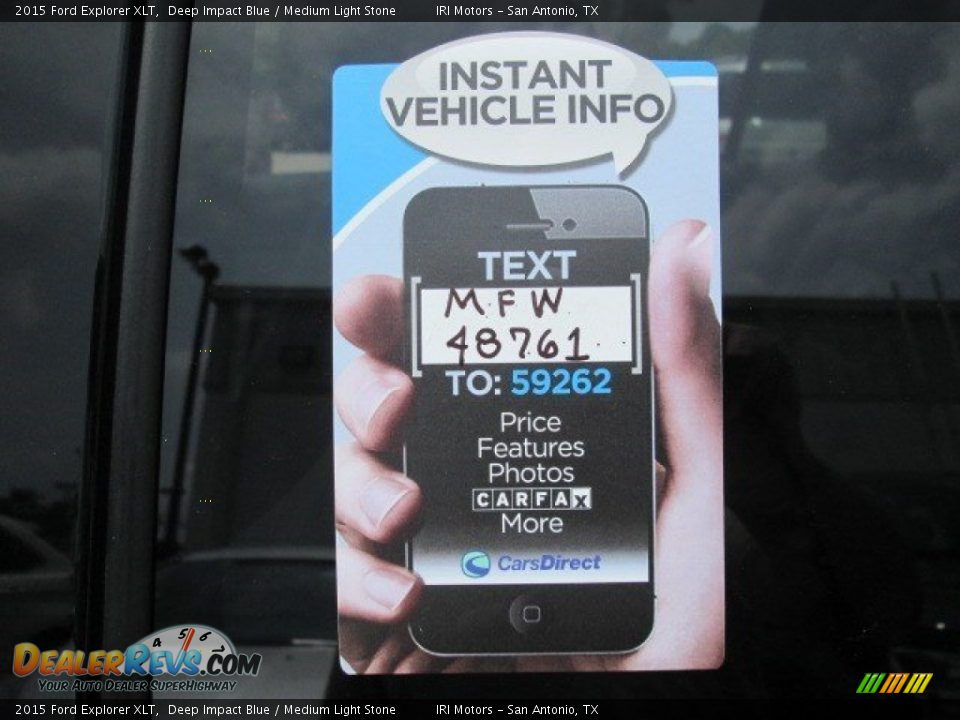 Dealer Info of 2015 Ford Explorer XLT Photo #2