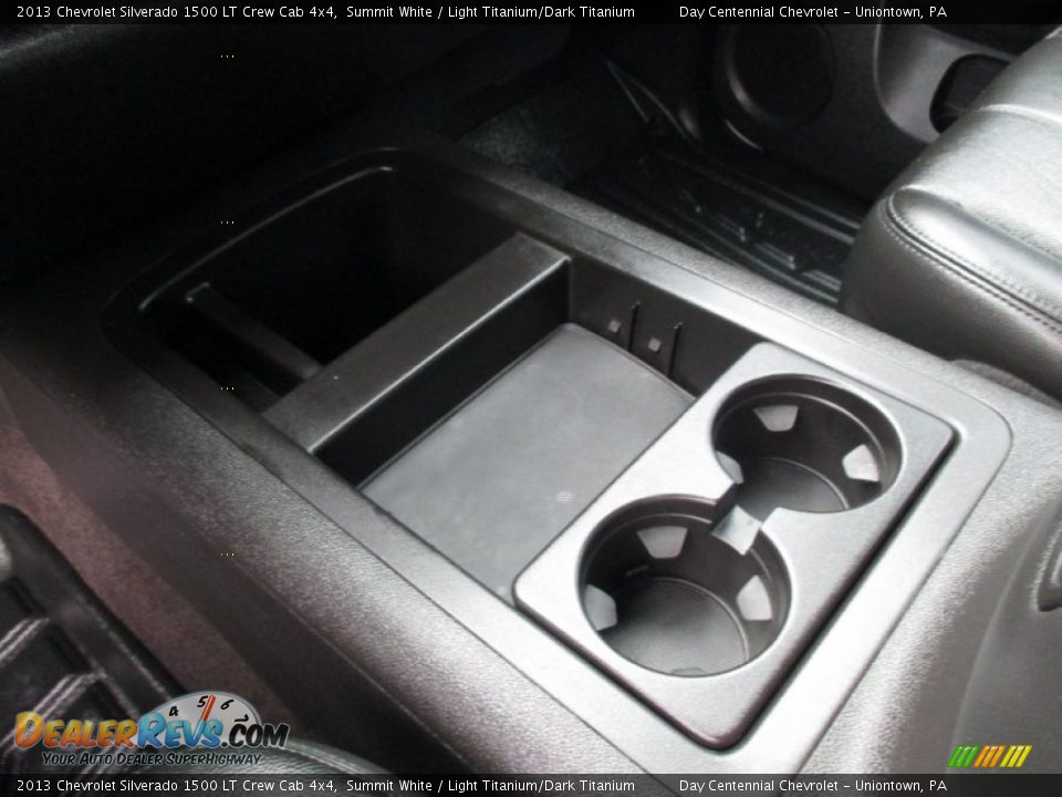 2013 Chevrolet Silverado 1500 LT Crew Cab 4x4 Summit White / Light Titanium/Dark Titanium Photo #25