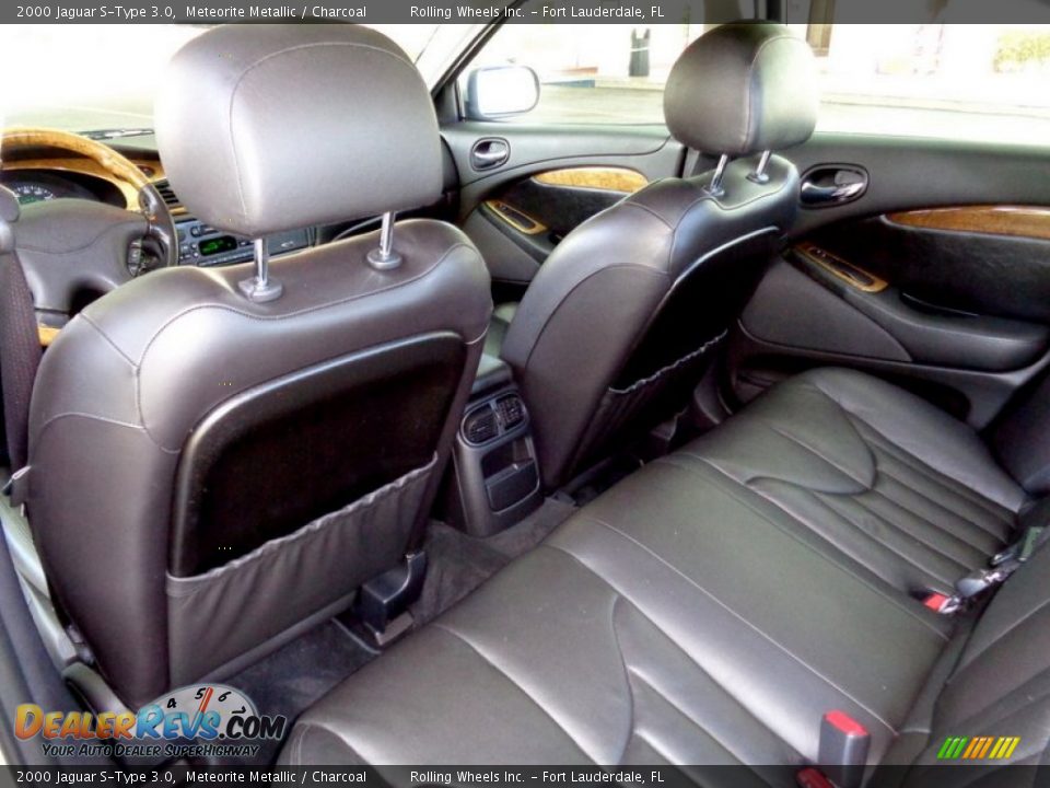 Rear Seat of 2000 Jaguar S-Type 3.0 Photo #7