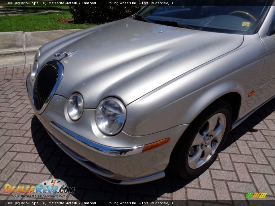 2000 Jaguar S-Type 3.0 Meteorite Metallic / Charcoal Photo #10