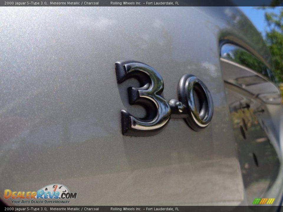 2000 Jaguar S-Type 3.0 Meteorite Metallic / Charcoal Photo #14