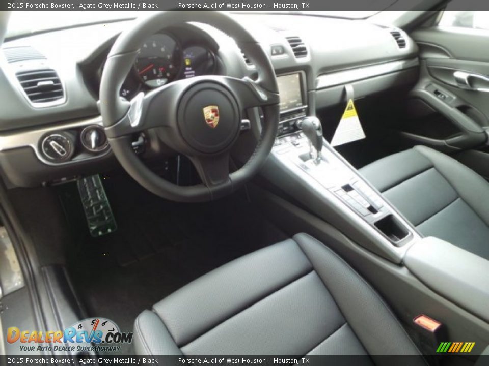 Black Interior - 2015 Porsche Boxster  Photo #11