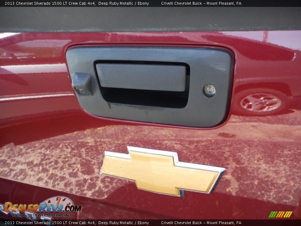2013 Chevrolet Silverado 1500 LT Crew Cab 4x4 Deep Ruby Metallic / Ebony Photo #13