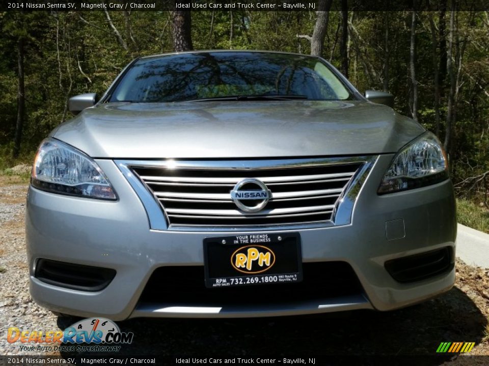 2014 Nissan Sentra SV Magnetic Gray / Charcoal Photo #2