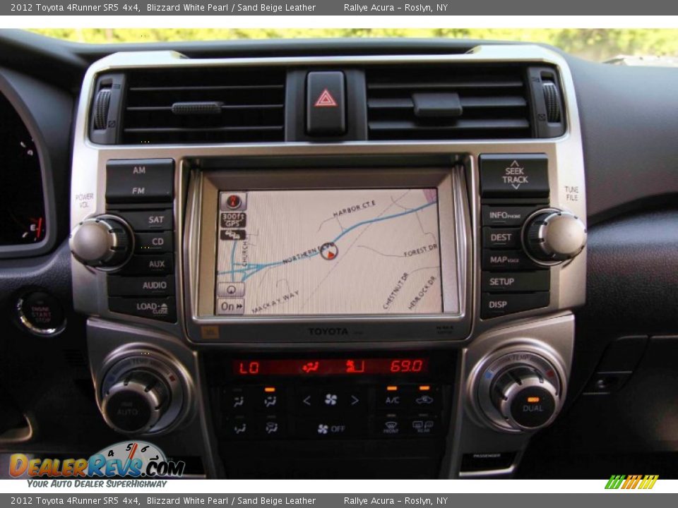 2012 Toyota 4Runner SR5 4x4 Blizzard White Pearl / Sand Beige Leather Photo #18