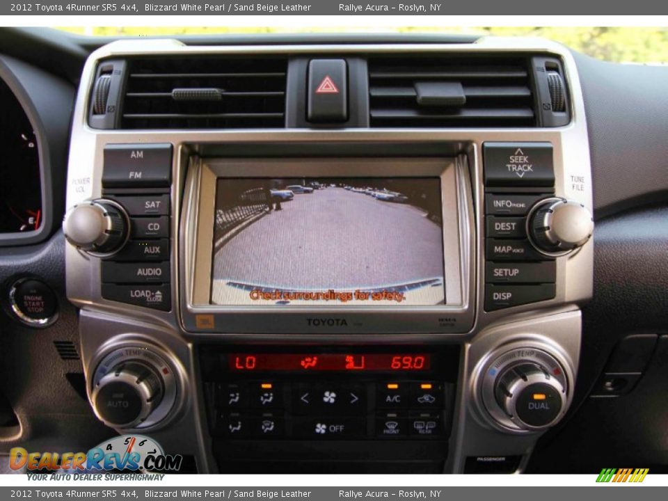 2012 Toyota 4Runner SR5 4x4 Blizzard White Pearl / Sand Beige Leather Photo #19