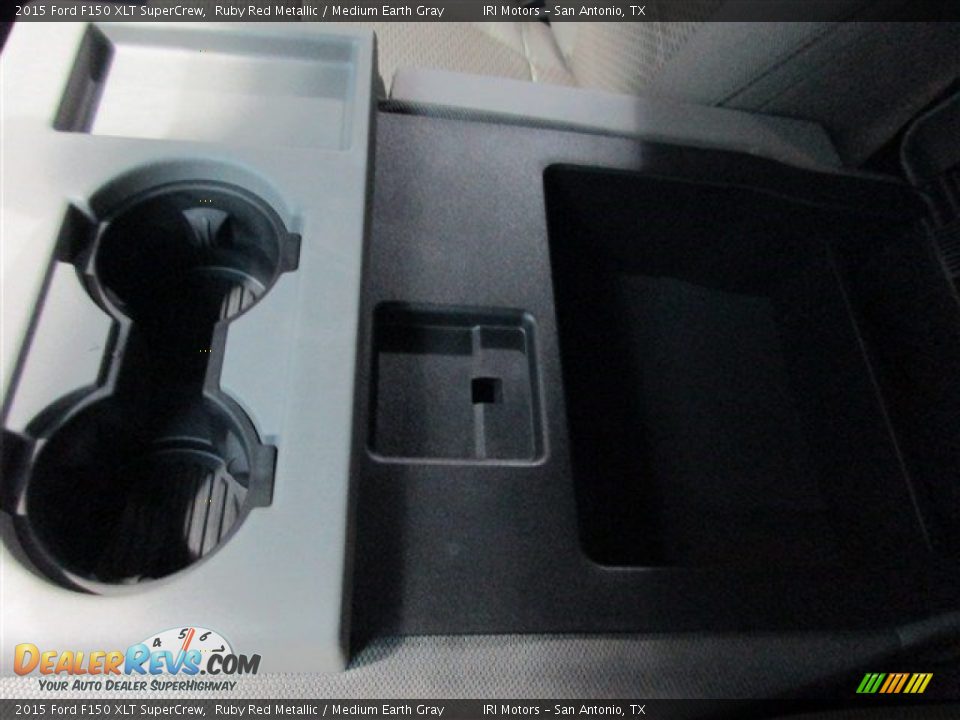 2015 Ford F150 XLT SuperCrew Ruby Red Metallic / Medium Earth Gray Photo #22
