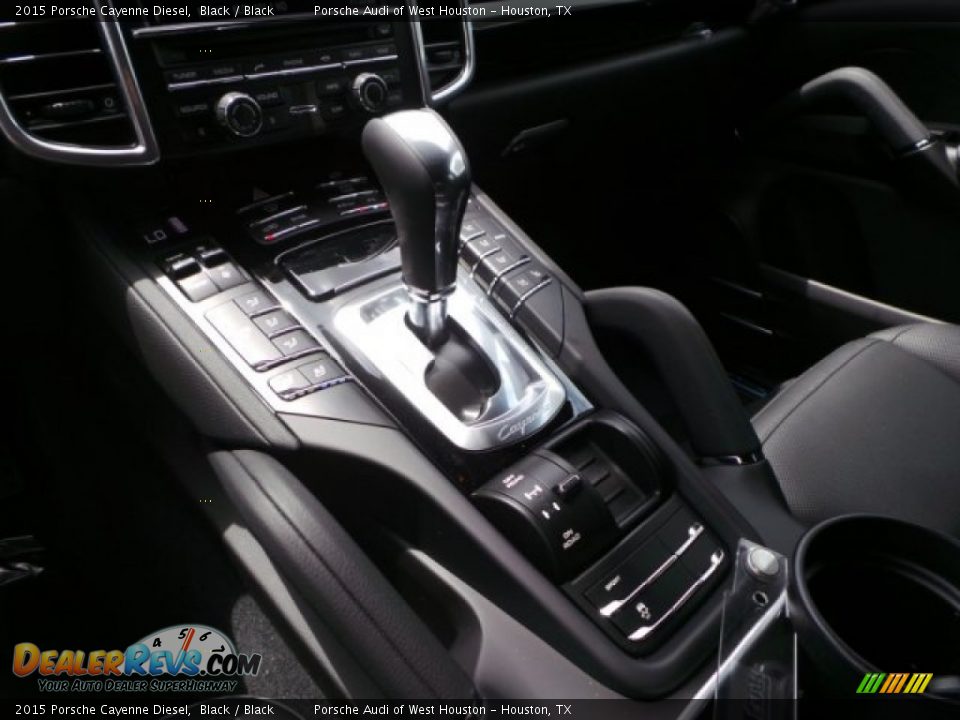 2015 Porsche Cayenne Diesel Black / Black Photo #15