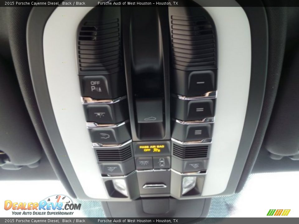 2015 Porsche Cayenne Diesel Black / Black Photo #16