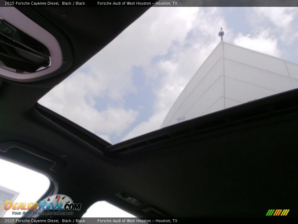 2015 Porsche Cayenne Diesel Black / Black Photo #17