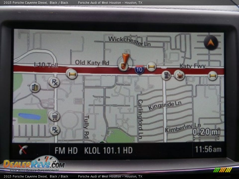 2015 Porsche Cayenne Diesel Black / Black Photo #19