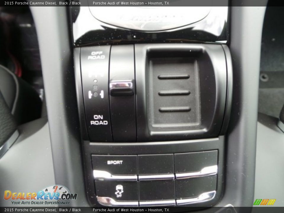 2015 Porsche Cayenne Diesel Black / Black Photo #22