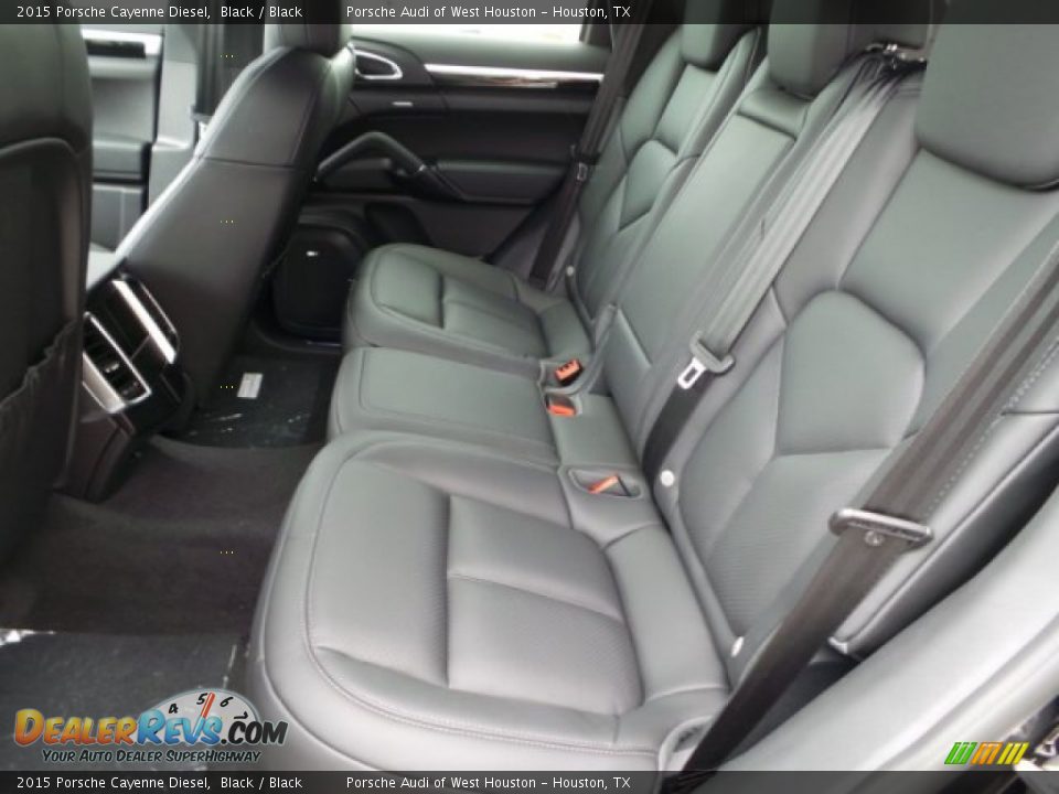 2015 Porsche Cayenne Diesel Black / Black Photo #25