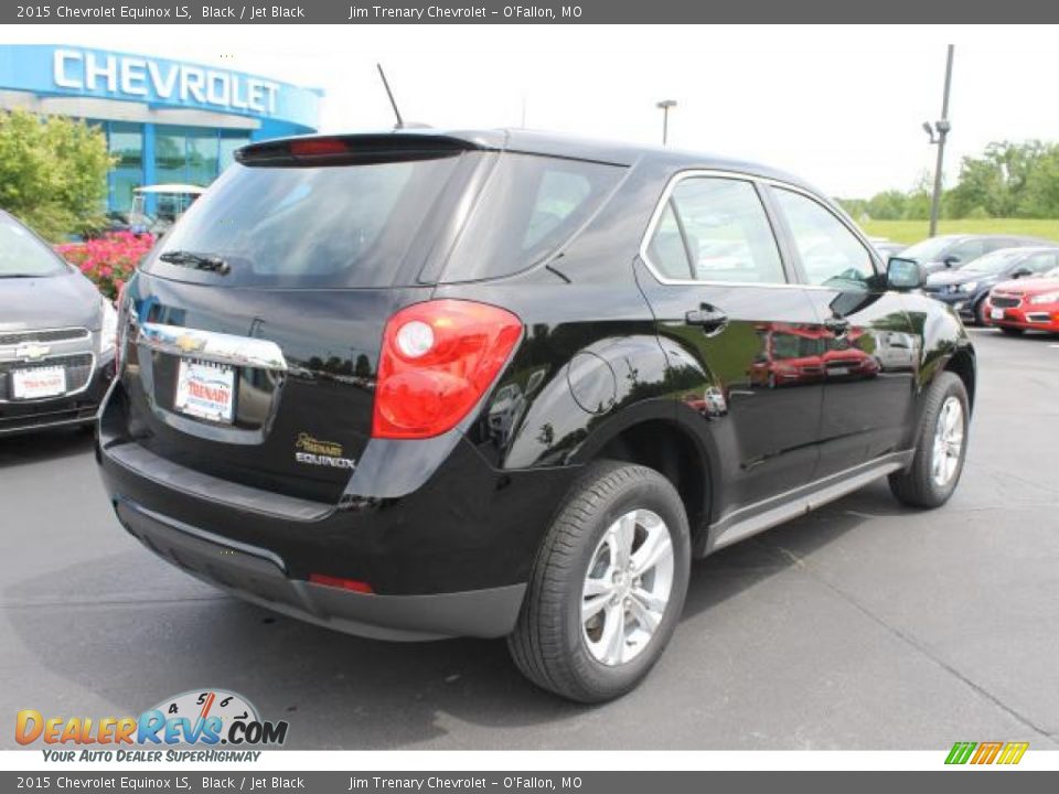 2015 Chevrolet Equinox LS Black / Jet Black Photo #3