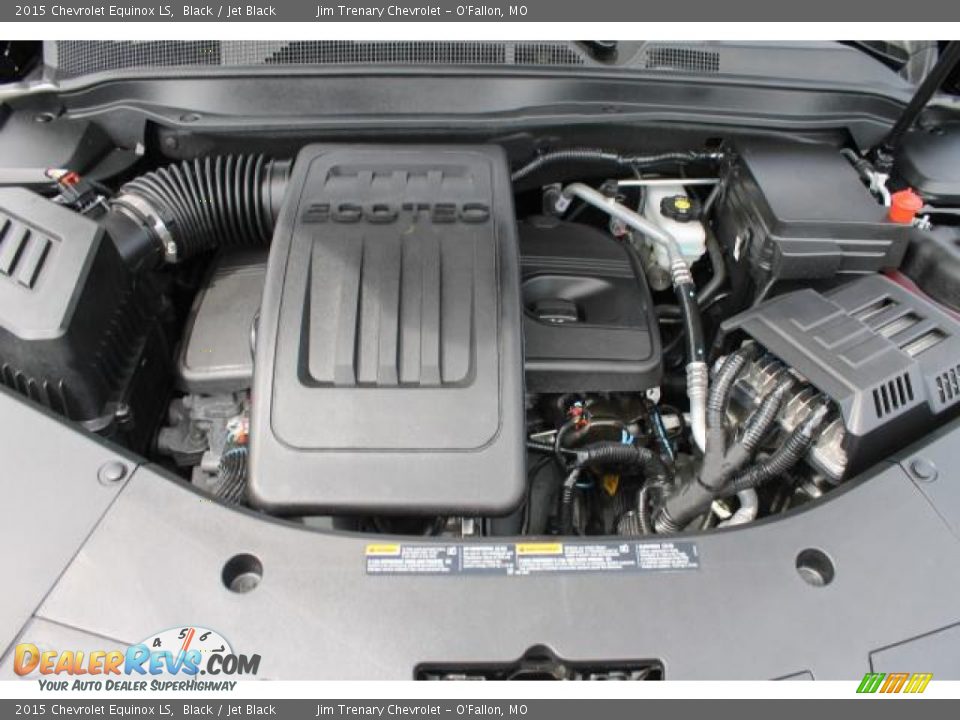 2015 Chevrolet Equinox LS Black / Jet Black Photo #7
