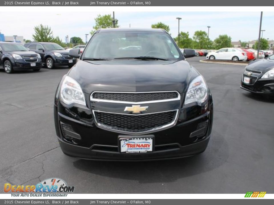 2015 Chevrolet Equinox LS Black / Jet Black Photo #8