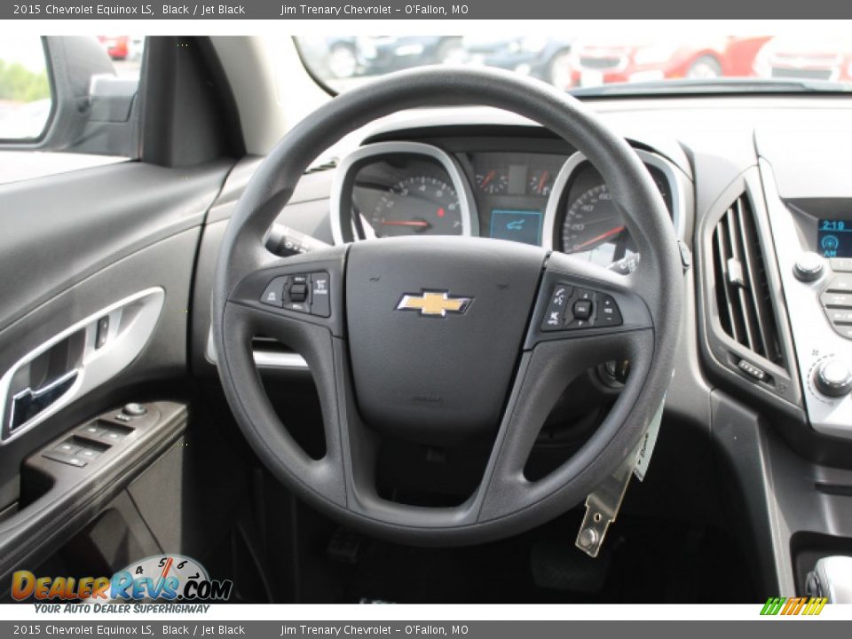 2015 Chevrolet Equinox LS Black / Jet Black Photo #11