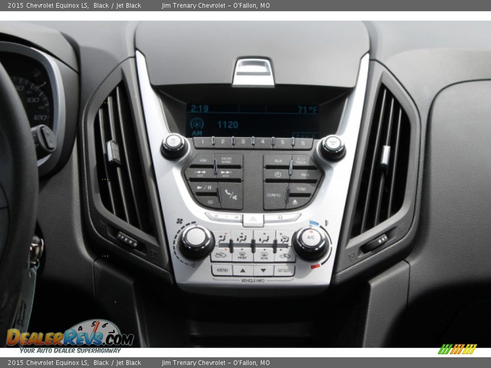 2015 Chevrolet Equinox LS Black / Jet Black Photo #12