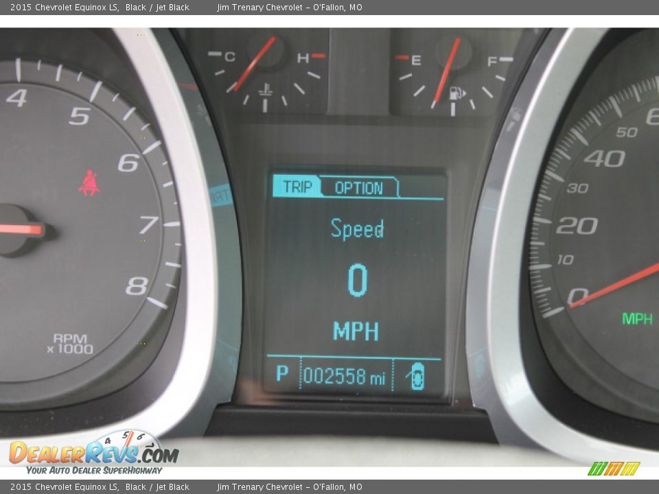 2015 Chevrolet Equinox LS Black / Jet Black Photo #14