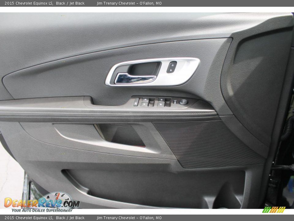 2015 Chevrolet Equinox LS Black / Jet Black Photo #15