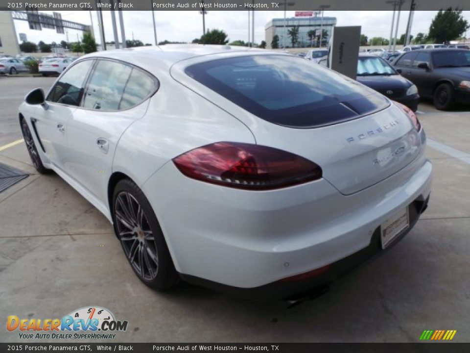 2015 Porsche Panamera GTS White / Black Photo #5