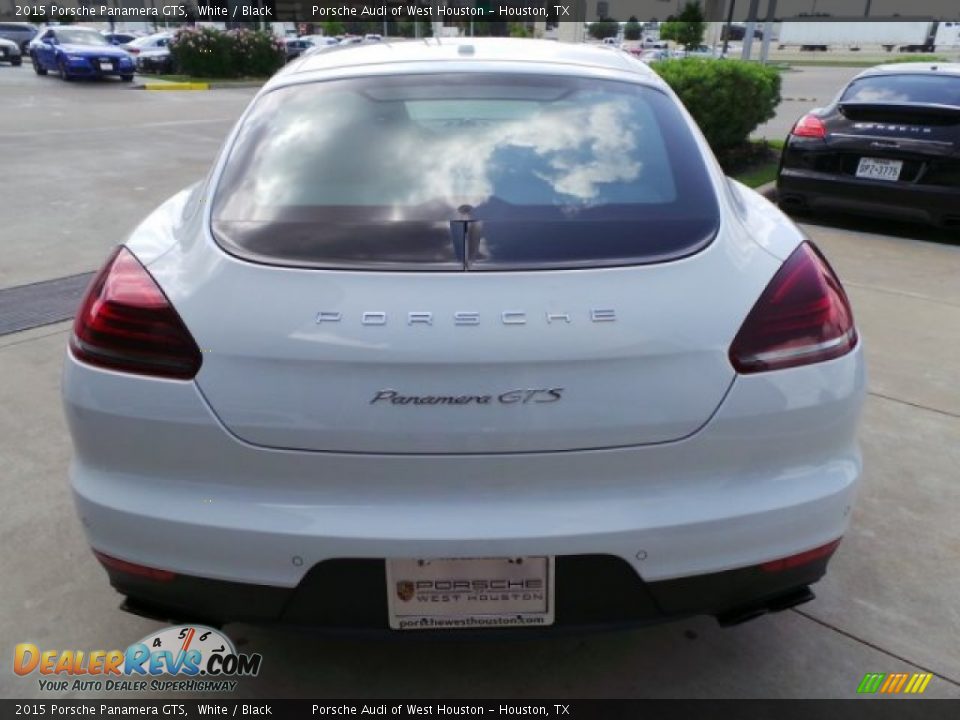 2015 Porsche Panamera GTS White / Black Photo #6