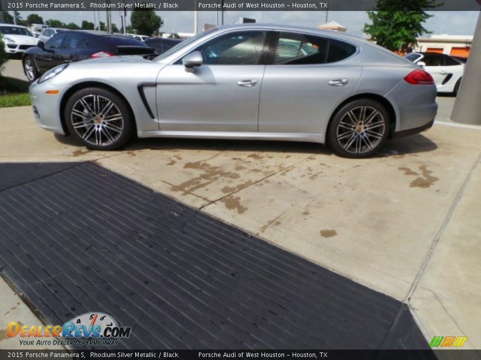 Rhodium Silver Metallic 2015 Porsche Panamera S Photo #4
