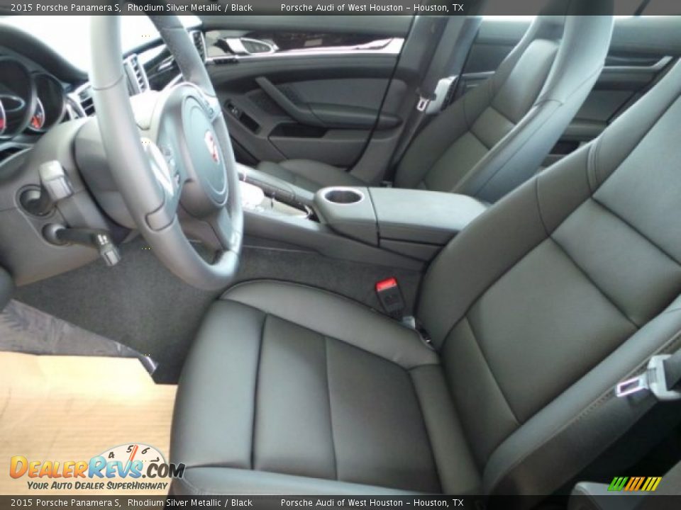 Front Seat of 2015 Porsche Panamera S Photo #13