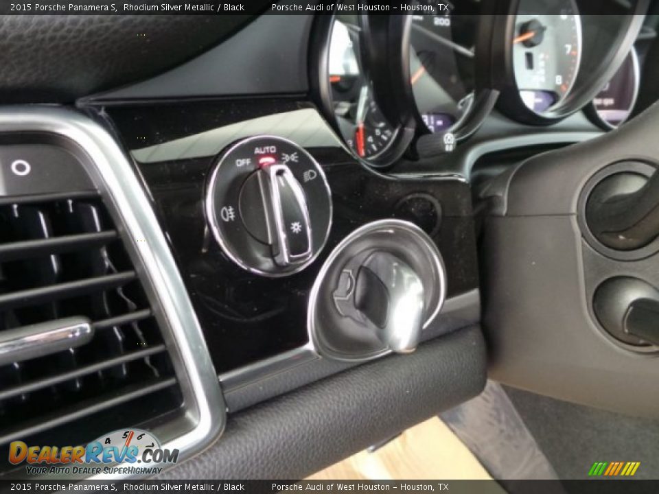 2015 Porsche Panamera S Rhodium Silver Metallic / Black Photo #15