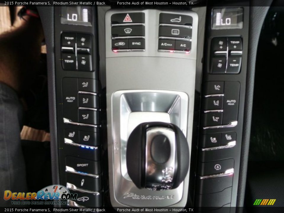 2015 Porsche Panamera S Rhodium Silver Metallic / Black Photo #23
