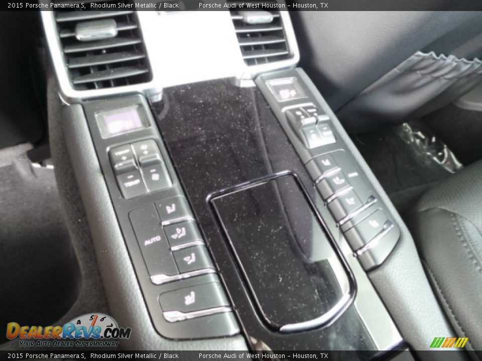 2015 Porsche Panamera S Rhodium Silver Metallic / Black Photo #27