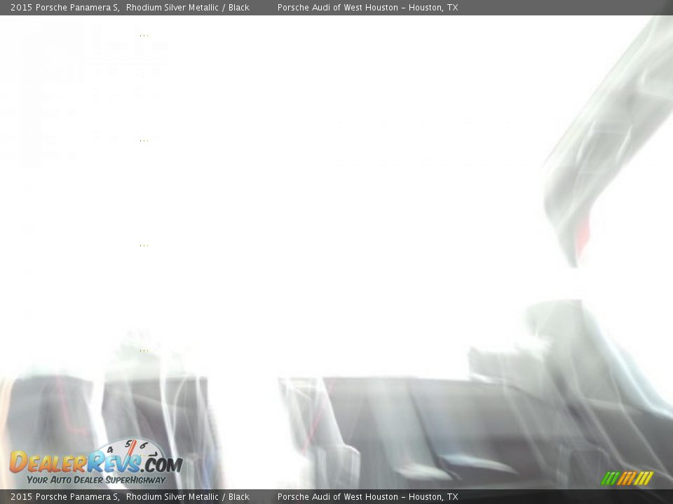 2015 Porsche Panamera S Rhodium Silver Metallic / Black Photo #28
