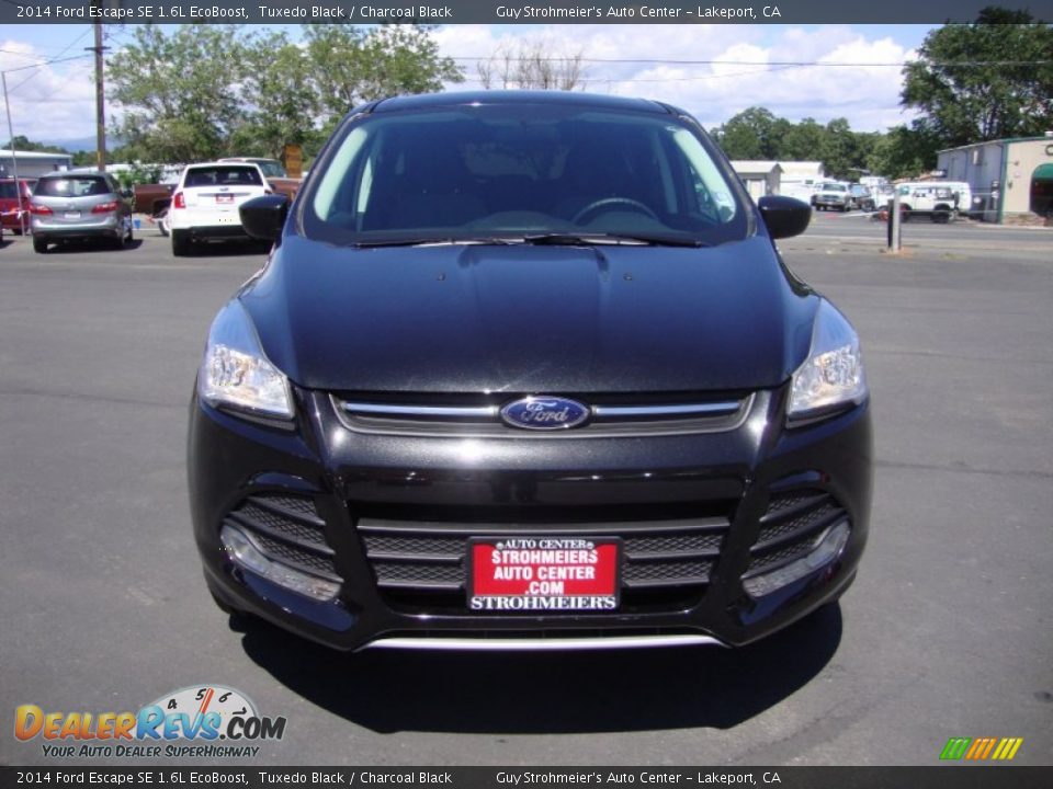 2014 Ford Escape SE 1.6L EcoBoost Tuxedo Black / Charcoal Black Photo #2