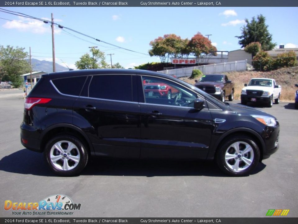 2014 Ford Escape SE 1.6L EcoBoost Tuxedo Black / Charcoal Black Photo #8