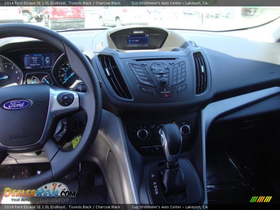 2014 Ford Escape SE 1.6L EcoBoost Tuxedo Black / Charcoal Black Photo #14